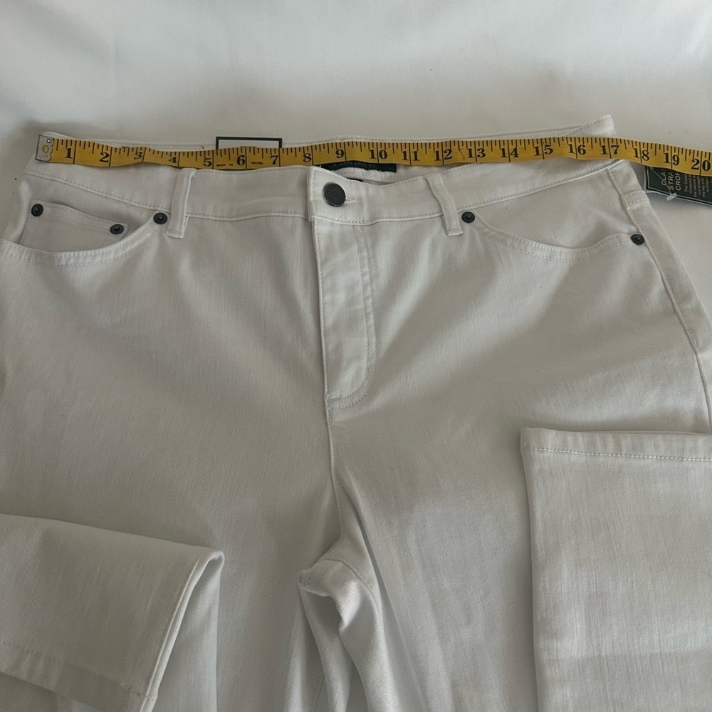 Ralph Lauren Classic White Jeans - Picture 7 of 12